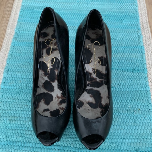 Black platform high heels (xxf06xx) - Picture 3 of 8